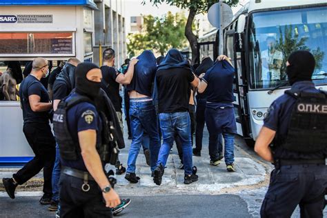 Nearly 100 Croatian soccer fans face murder, gang-related charges in Greece after deadly violence
