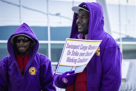 Nearly 100 cargo workers at DIA go on strike Monday, protesting unsafe work conditions