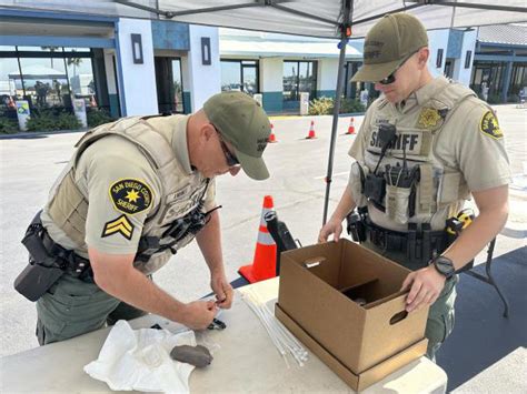 Nearly 100 weapons collected at gun safety event: SDSO
