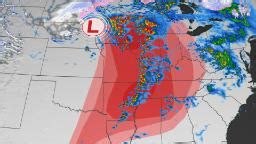 Nearly 90 million across the US under severe storm threat with potentially violent tornadoes possible