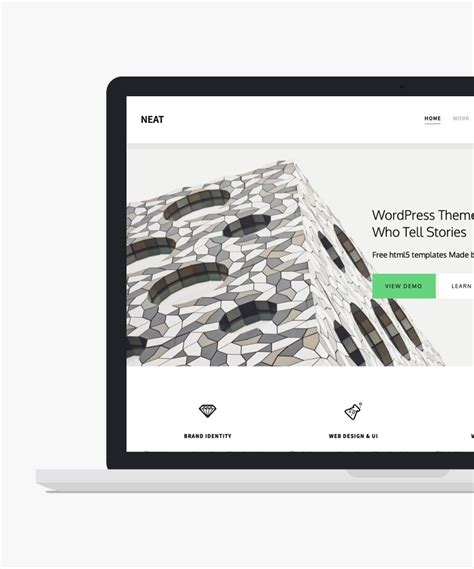 Neat Free Html5 Bootstrap Website Template For Portfolio