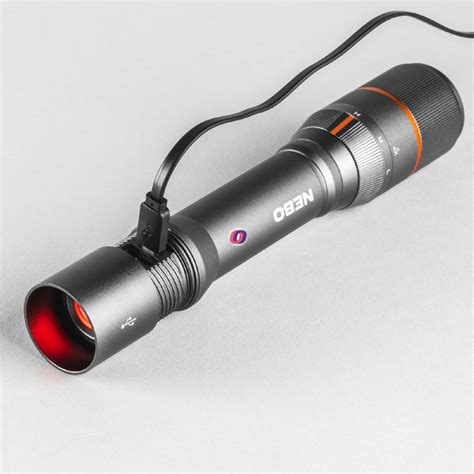 Description The Davinci™ 2000 lumen rechargeable flashlight by NEBO is a powerful handheld flashlight with 4 light modes and an included power bank for charging your smart ... 2000 (High & Strobe), 800 (Medium), 200 (Low) Max Battery Life: 2 hours (High & Strobe), 5 hours (Medium), 20 ... Home / Products / Nebo Davinci 2000. 6000900071076.. 