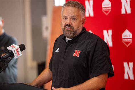 Nebraska’s Myles Farmer is suspended indefinitely as coach Matt Rhule opens first preseason camp