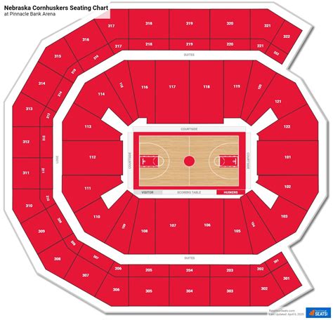 Nebraska Basketball Seating Chart - RateYourSeats.com