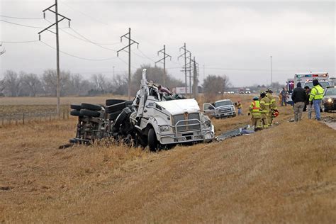 A multiple vehicle crash on westbound Interstate 80, near Brule Nebraska on Sunday, July 31, claimed five lives and injured several others. The crash occurred in a construction zone, approximately four miles west of Brule, just before 11:30 a.m., (MDT). Troopers investigating the crash, say a semi was westbound on I-80 when it struck the rear .... 