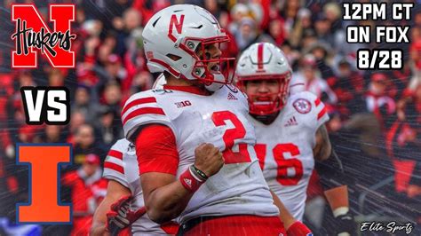 Nebraska vs. illinois. This game features two teams at a crossroads. Illinois (6-1, 3-1 Big Ten) is arguably the hardest hitter of the conference's West division and is ready to send a message.Meanwhile, a real chance ... 