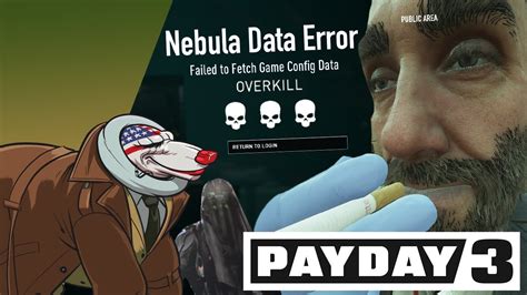 Nebula payday 3. Nov 22, 2023 ... How To Fix Payday 3 Nebula Data Error · Log in with your Nebula account. If you don't have one already, sign up. · Enter your email and password&... 