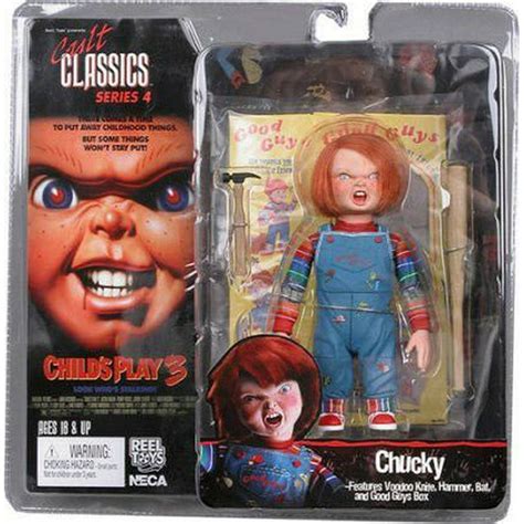NECA ‘Child’s Play’ Chucky Clothed FigureNeca welcomes Chucky to our long-running retro clothed action figure line. From the classic child's play horror film.... 