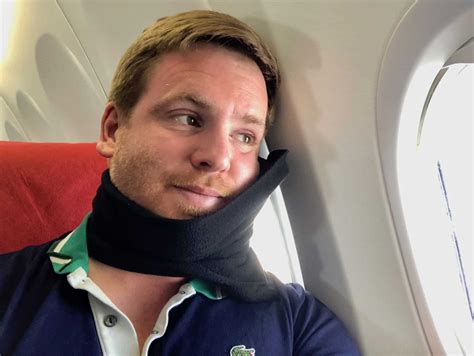 Neck pillow test while traveling - tried trtl pillow