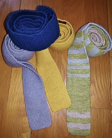 Necktie Pattern/Knit Tie Pattern/Skinny Tie Pattern Payhip