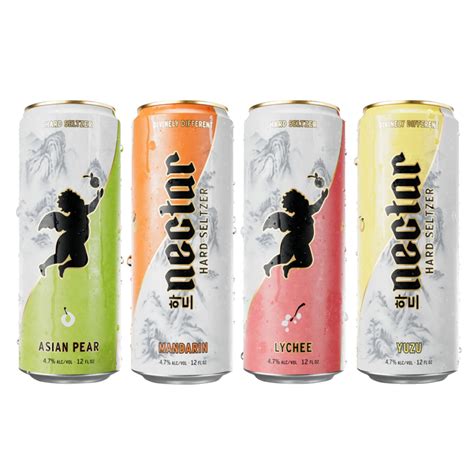 Nectar hard seltzer. in stores in 6 states with shipping to 45 states. unique asian flavors. no weird aftertaste. 