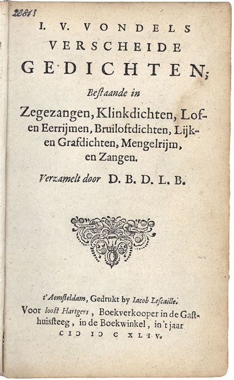 Nederlandsche lyriek vanaf de dertiende eeuw tot 1880. - El gato que odiaba el rojo.