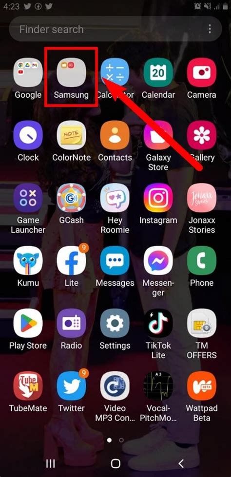 Nedladdningar samsung