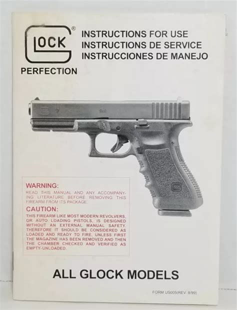 Need Instruction Manual or Book Recommendation for Glock 19 9mm 4th Gen