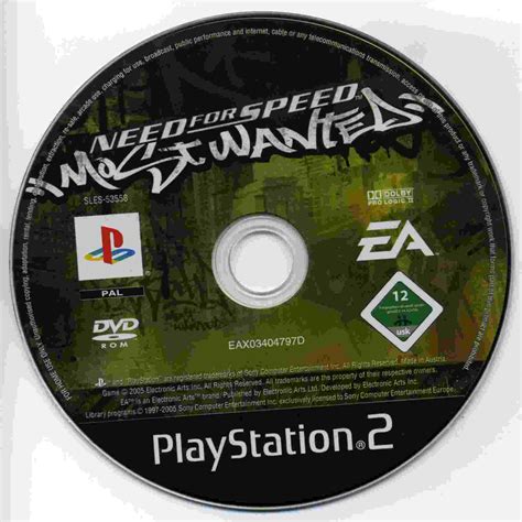 Need for Speed: Most Wanted Save Game Files for PlayStation 2