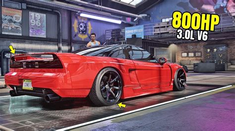 Need for Speed Heat Gameplay - 800HP HONDA NSX TYPE-R