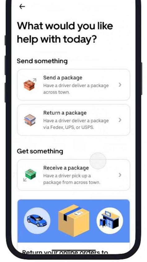 Need to return a package? Uber drivers will now mail it for you