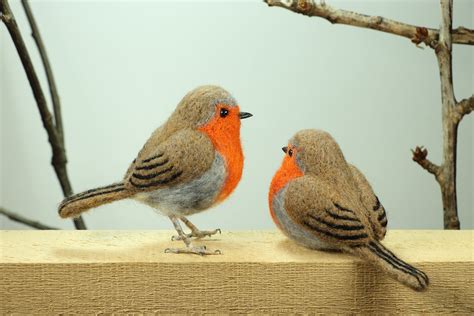 Needle Felted Bird - Etsy