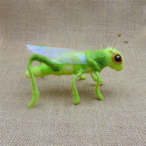 Needle Felted Insects - Etsy