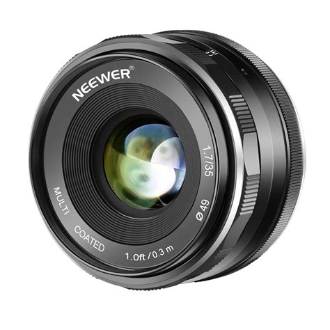 Neewer 35mm F1.7 Large Aperture APS-C Manual Focus …