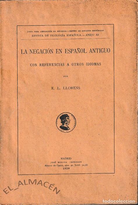 Negación en español antiguo con referencias a otros idiomas. - Api textbook of medicine 9th edition price.