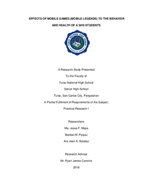 Negative effects of mobile games to students research paper pdf.  Einstein...