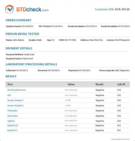 Negative std test results. Read the following instructions to use CocoDoc to start editing and filling in your Blank Std Test Result Form Printable: At first, look for the “Get Form” button and press it. Wait until Blank Std Test Result Form Printable is loaded. Customize your document by using the toolbar on the top. Download your completed form and share it as you ... 