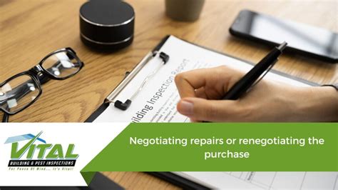 Negotiating Repairs or Allowances Based on Inspection Findings