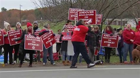 Negotiations continue as Andover teacher strike stretches into fifth day