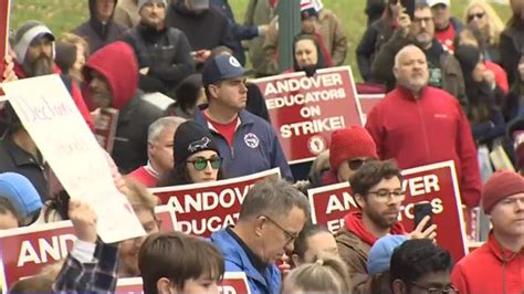 Negotiations continue in Andover after no deal reached in teachers strike