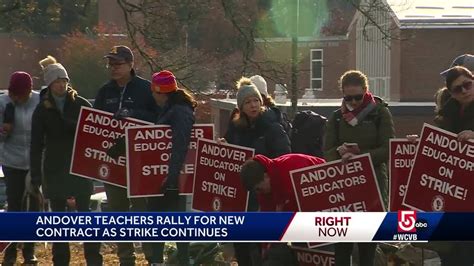 Negotiations resume in Andover teachers strike
