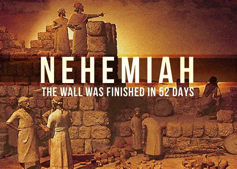 Nehemiah 1–3. To Build the Wall. - The Bible For …