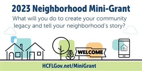 Neighborhood Mini-Grant Program Deadline Is November 14