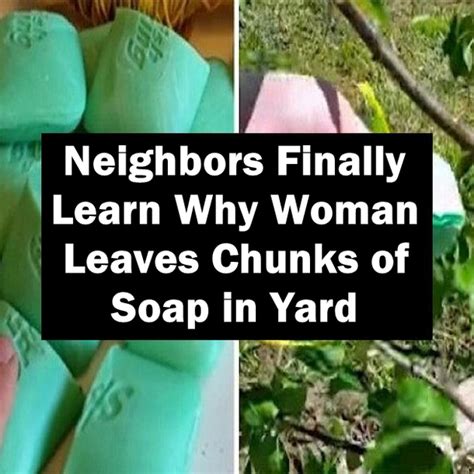 Neighbors Finally Learn Why Woman Leaves Chunks of …