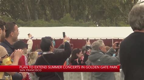 Neighbors react as SF plans to bring more summer concerts to Golden Gate Park