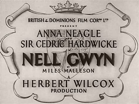 Nell Gwyn (1935) - Turner Classic Movies