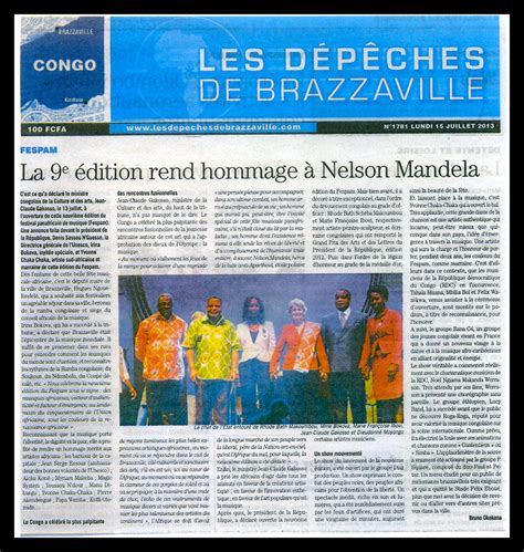 Nelson Long Facebook Brazzaville