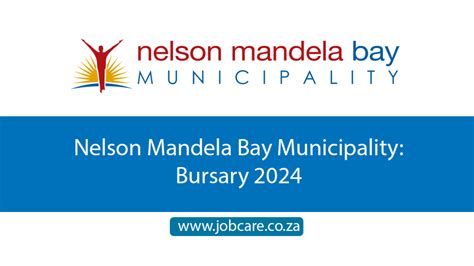 Nelson Mandela Bay Municipality- Bursaries 2024