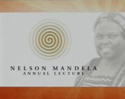 Nelson Mandela third annual lecture