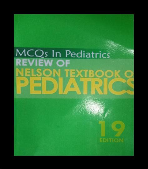 Nelson Textbook Of Pediatrics Download 19th Edition Pdf