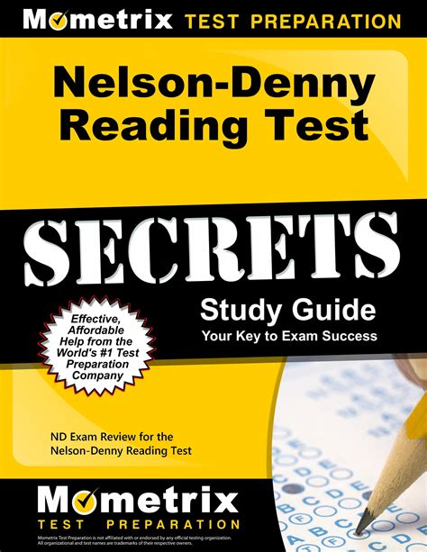 Nelson denny reading test secrets study guide. - Building character in schools resource guide.