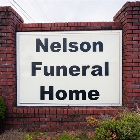 Nelson funeral home fayette al. .  ...