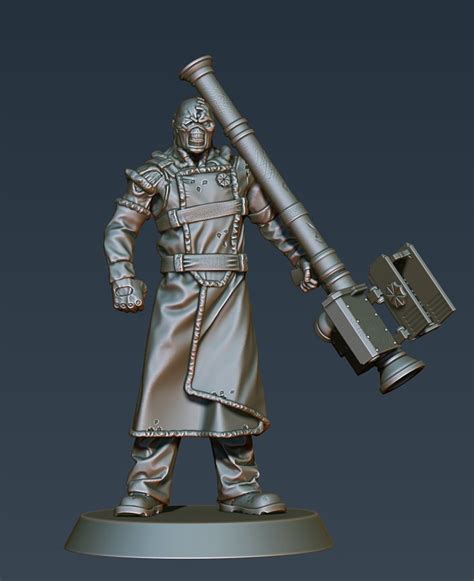 Nemesis FREE 3D Print Miniature