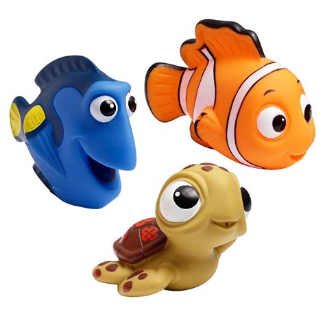 Nemo Toy Floating Shower Bath Baby Bathing Toys Kids Rubber …