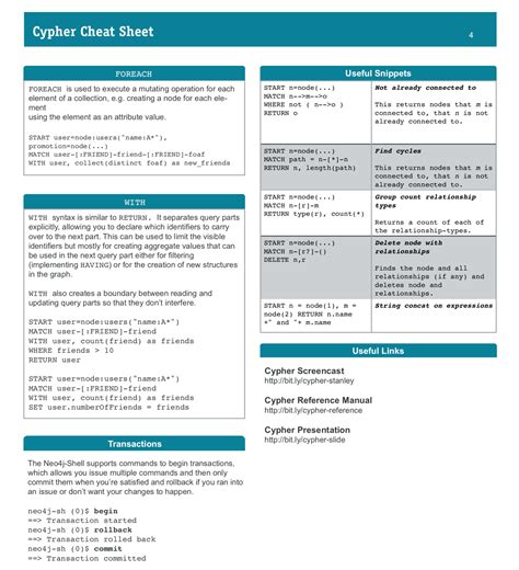 Neo4J Cheat Sheet. BigData... Dr. Ganapathi Pulipaka