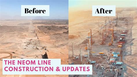 Neom construction progress.  Scaling Back the Vision Following this review, th...