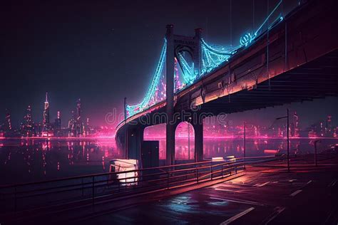 Neon Bridge as a Metaphor: Connection and Transformation