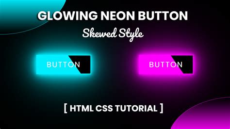 Neon button effect css.  Glowing Button CSS .  🔗 Get the full source code vi...