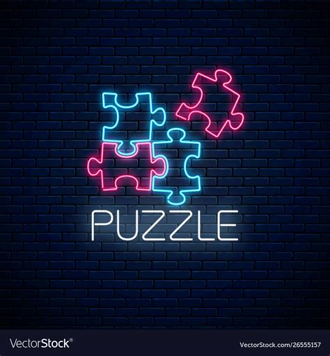 Neon puzzle