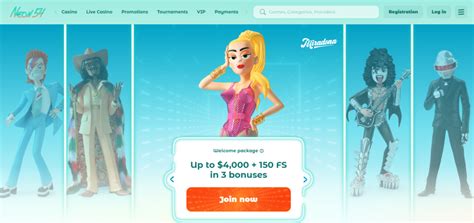 Neon54 casino bonuses Australia